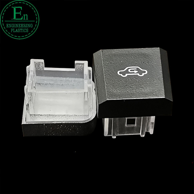 boutons transparents de lumière de PC d'ABS de service de moulage par injection 3D pour le commutateur d'automobile