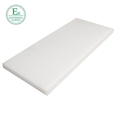 Plat blanc de feuille de fluorure de polyvinylidène des plastiques PVDF de haute performance