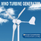Caisse d'alliage d'aluminium de bâti du générateur 55m/S de turbine de vent du système 600W d'énergie éolienne